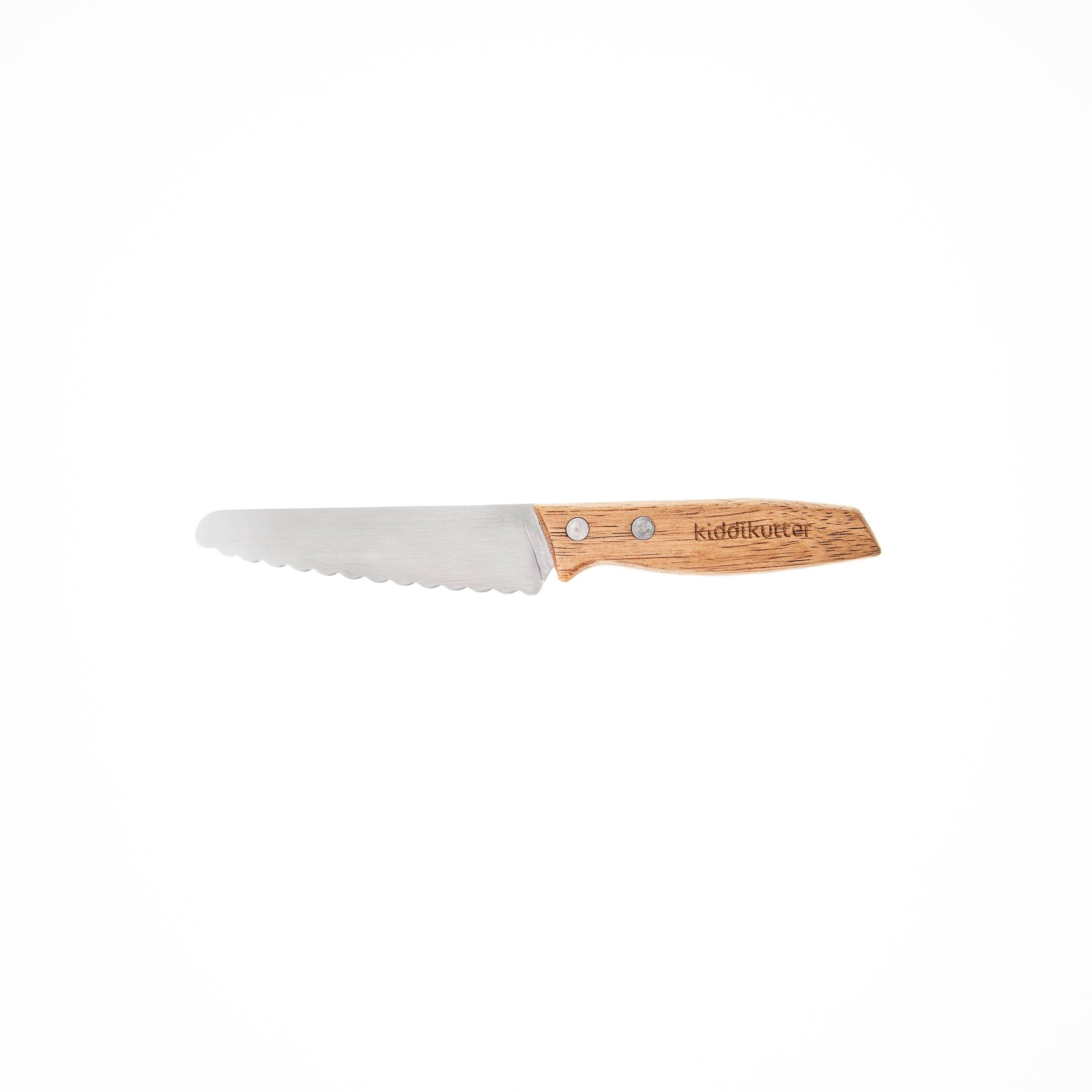 Kiddikutter Child Safe Knife With Wood Handle (Min. of 2 PK, multiples of 2 PK)