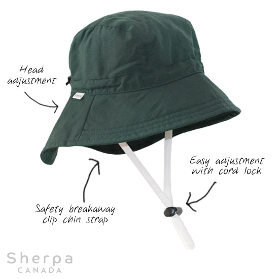 Nylon Sport Hat Forest (Min. of 2, Multiples of 2)