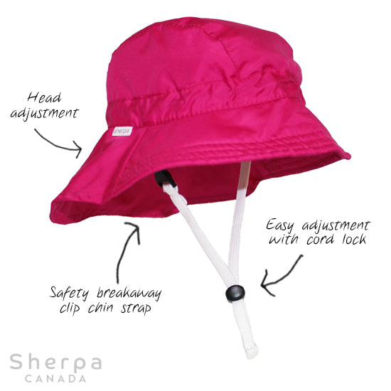 Nylon Sport Hat Fushia (Min. of 2, Multiples of 2)