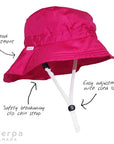 Nylon Sport Hat Fushia (Min. of 2, Multiples of 2)