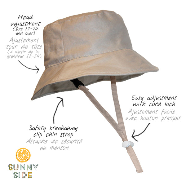 Bucket Hat Sand (Min. of 2, Multiples of 2)