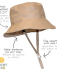 Bucket Hat Wheat (Min. of 2, Multiples of 2)