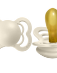 BIBS Pacifier SUPREME Latex 2 PK Ivory (Min. of 2 PK, multiples of 2 PK)