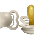 BIBS Pacifier SUPREME Latex 2 PK Vanilla (Min. of 2 PK, multiples of 2 PK)