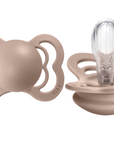 BIBS Pacifier SUPREME Silicone 2 PK Blush (Min. of 2 PK, multiples of 2 PK)