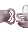 BIBS Pacifier SUPREME Silicone 2 PK Heather (Min. of 2 PK, multiples of 2 PK)