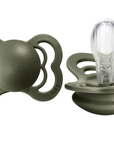 BIBS Pacifier SUPREME Silicone 2 PK Hunter Green (Min. of 2 PK, multiples of 2 PK)