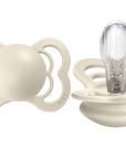BIBS Pacifier SUPREME Silicone 2 PK Ivory (Min. of 2 PK, multiples of 2 PK)