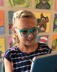 Ro Sham Bo Screen Time Blue Blocker AVN Glasses Ice Ice Baby White (Min. of 2, multiples of 2)