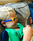 Ro Sham Bo Screen Time Blue Blocker AVN Glasses Ice Ice Baby White (Min. of 2, multiples of 2)