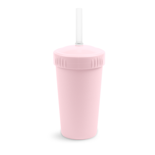 Re-Play Straw Cup with Lid & Straw Assembled - Ice Pink (Min. of 2 PK, Multiples of 2 PK)