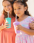 Re-Play Straw Cup with Lid & Straw Assembled - Aqua (Min. of 2 PK, Multiples of 2 PK)