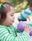 Re-Play Straw Cup with Lid & Straw Assembled -Purple  (Min. of 2 PK, Multiples of 2 PK)