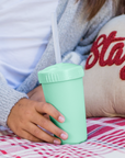 Re-Play Straw Cup with Lid & Straw Assembled -Mint  (Min. of 2 PK, Multiples of 2 PK)