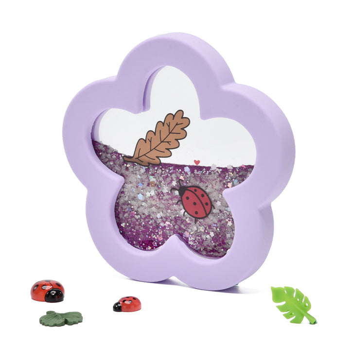 öoci Glowies Large Flower - Purple Ladybug (Min. of 2 PK, multiples of 2 PK)