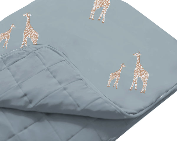 günamüna Toddler Cozy Cloud Comforter Baby Blanket - Giraffe Moss 2.5 TOG (Min. of 2, multiples of 2)