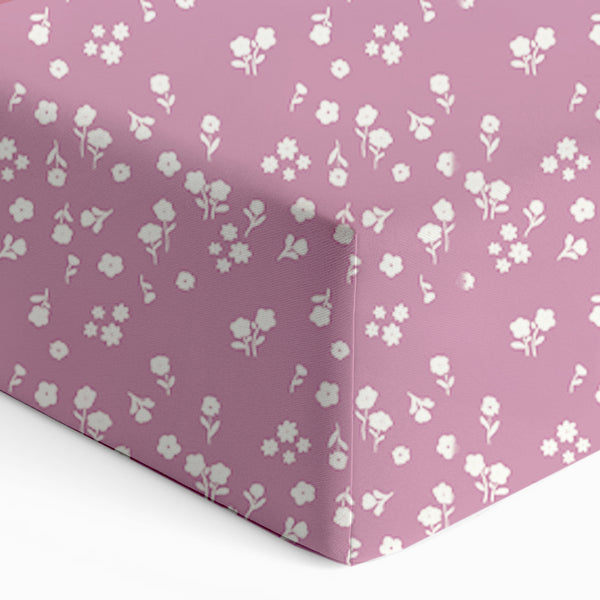 günamüna Crib Sheet - Mini Floral (Min. of 2, multiples of 2)
