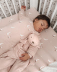 günamüna Crib Sheet - Tutu Goose (Min. of 2, multiples of 2)