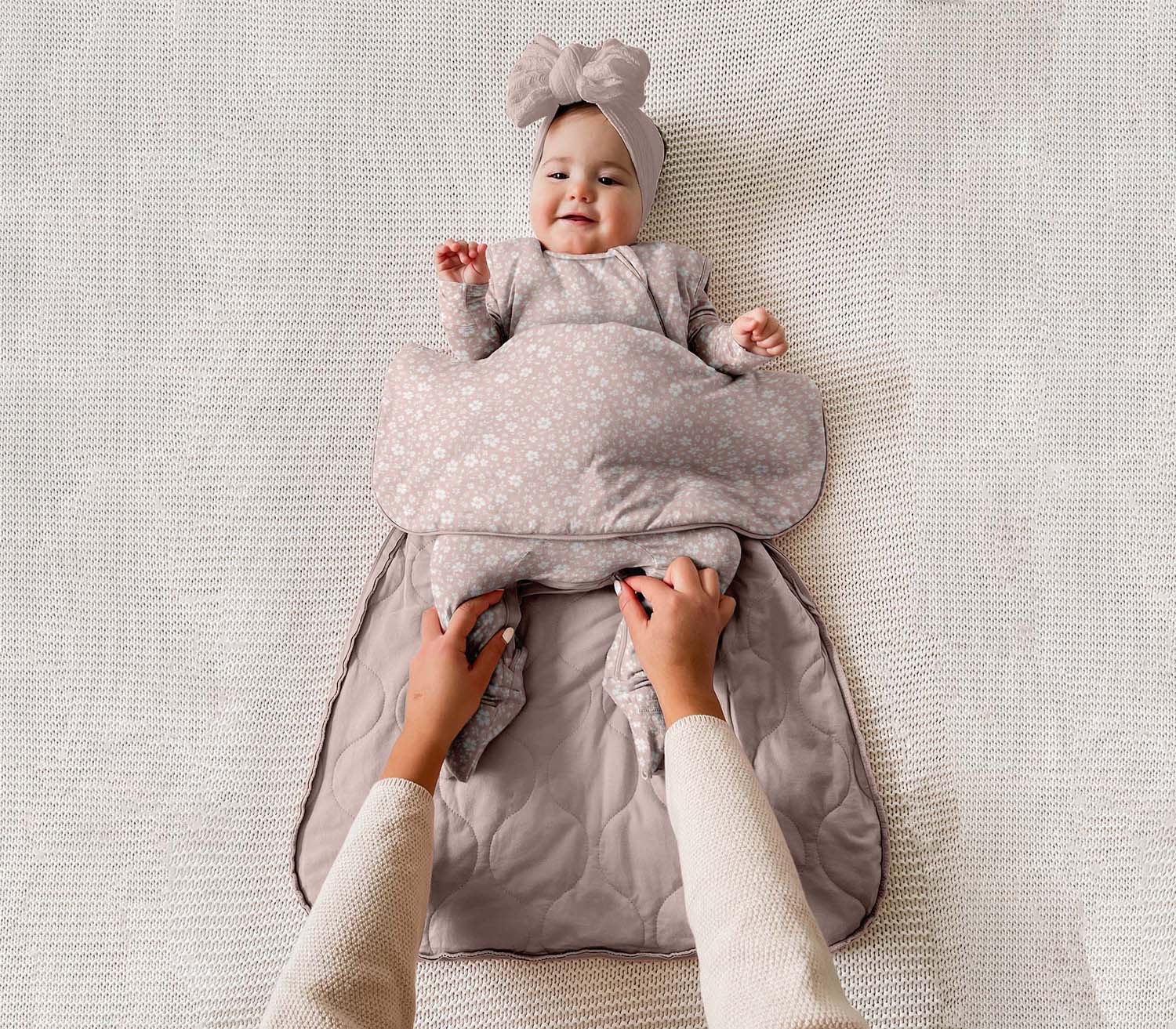 günamüna Sleep Sack Duvet Bamboo Grace 2.5 TOG (Min. of 2, multiples of 2)