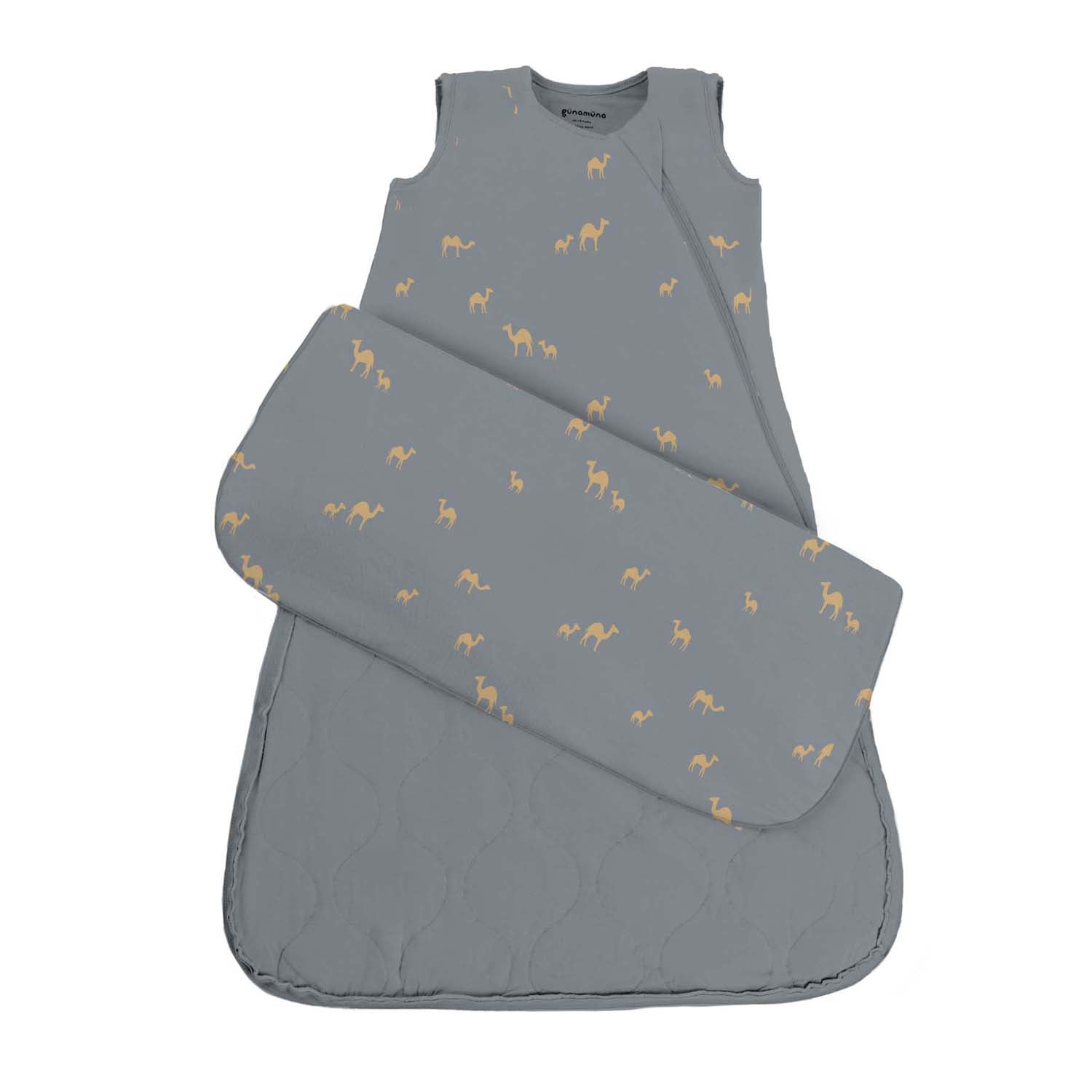 günamüna Sleep Sack Duvet Bamboo Camels 2.5 TOG (Min. of 2, multiples of 2)