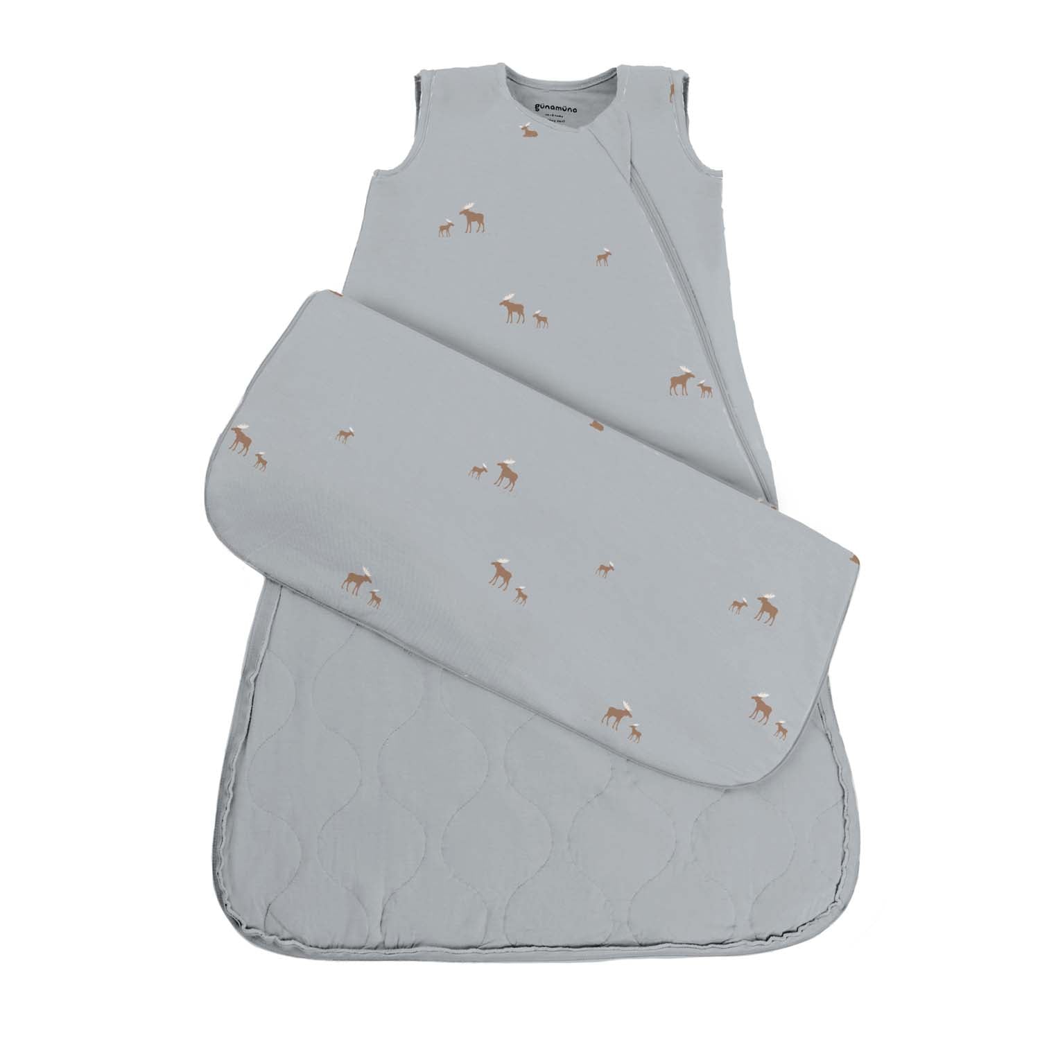 günamüna Sleep Sack Duvet Bamboo Moose 2.5 TOG (Min. of 2, multiples of 2)