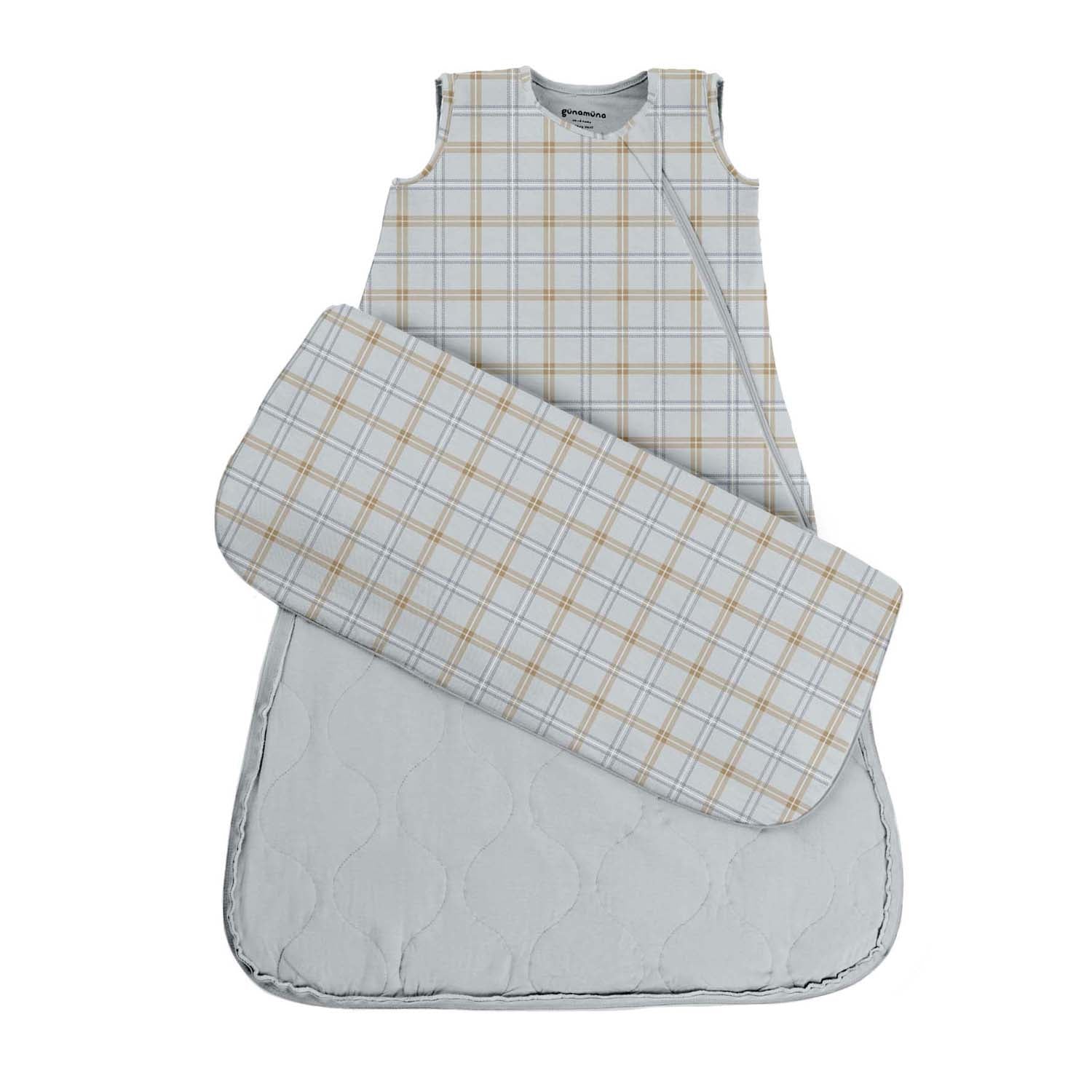 günamüna Sleep Sack Duvet Bamboo Plaid 2.5 TOG (Min. of 2, multiples of 2)