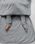 günamüna LONG Sleeve  Sleep Sack Duvet Bamboo Moose 1 TOG (Min of 2, multiples of 2)