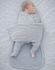 günamüna Swaddle Sleep Sack Duvet Bamboo Meadow 2.5 TOG (Min. of 2, multiples of 2)