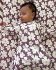 günamüna Long Sleeve Transitional Swaddle Sleep Sack Duvet Bamboo Blossom 1 TOG (Min. of 2, multiples of 2)