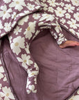günamüna Long Sleeve Transitional Swaddle Sleep Sack Duvet Bamboo Blossom 1 TOG (Min. of 2, multiples of 2)