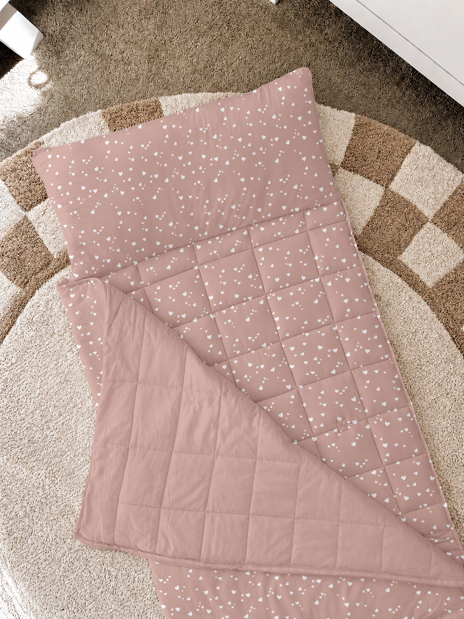 günamüna Nap Mat - Hearts (Min. of 2, multiples of 2)