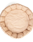 Play&Go Bloom Stripes Brown organic babymat (Min of 1, multiples of 1)