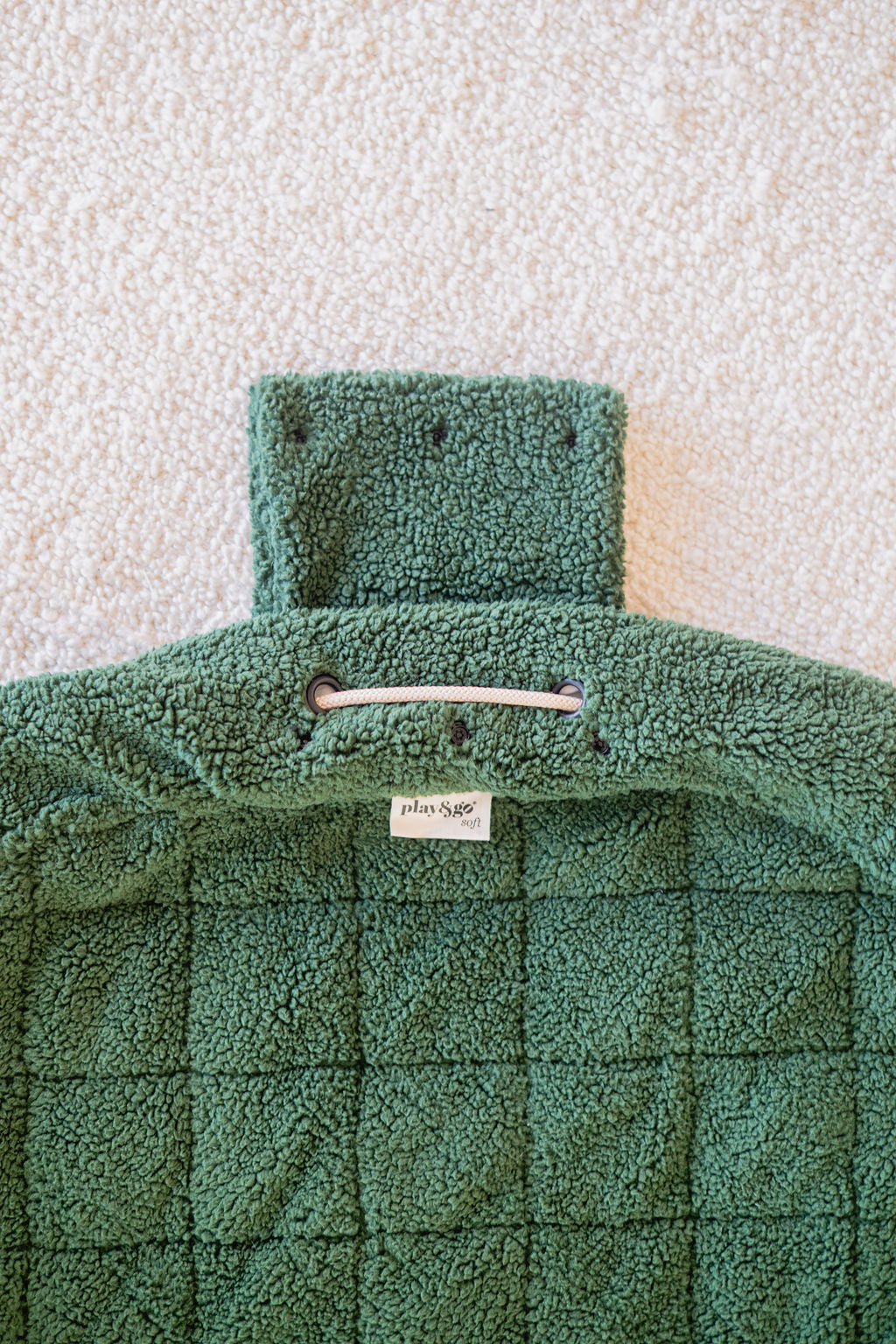 Tapis d'éveil organique Play&amp;Go Evergreen Teddy noomad Soft (Min. 1, multiples de 1)