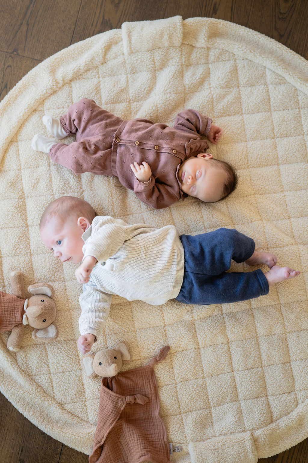 Play&amp;Go Oak Teddy noomad Soft Organic Babymat (Min of 1, multiples of 1)
