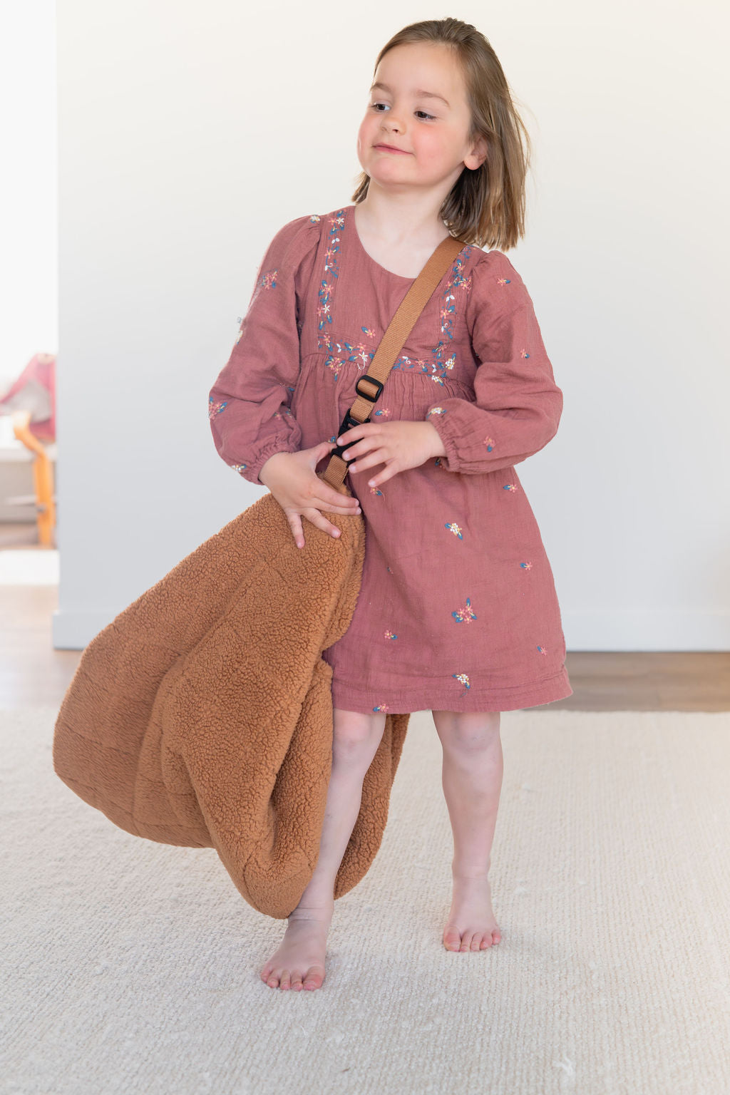 Play&amp;Go Brown Teddy noomad Soft Organic Babymat (Min of 1, multiples of 1)