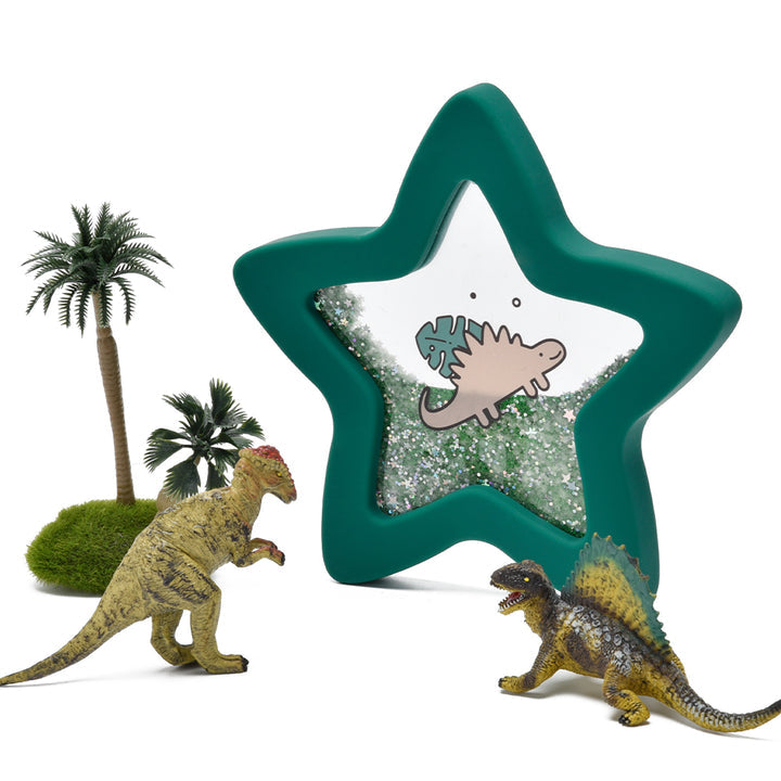 öoci Glowies Large Star - Green Dino (Min. of 2 PK, multiples of 2 PK)