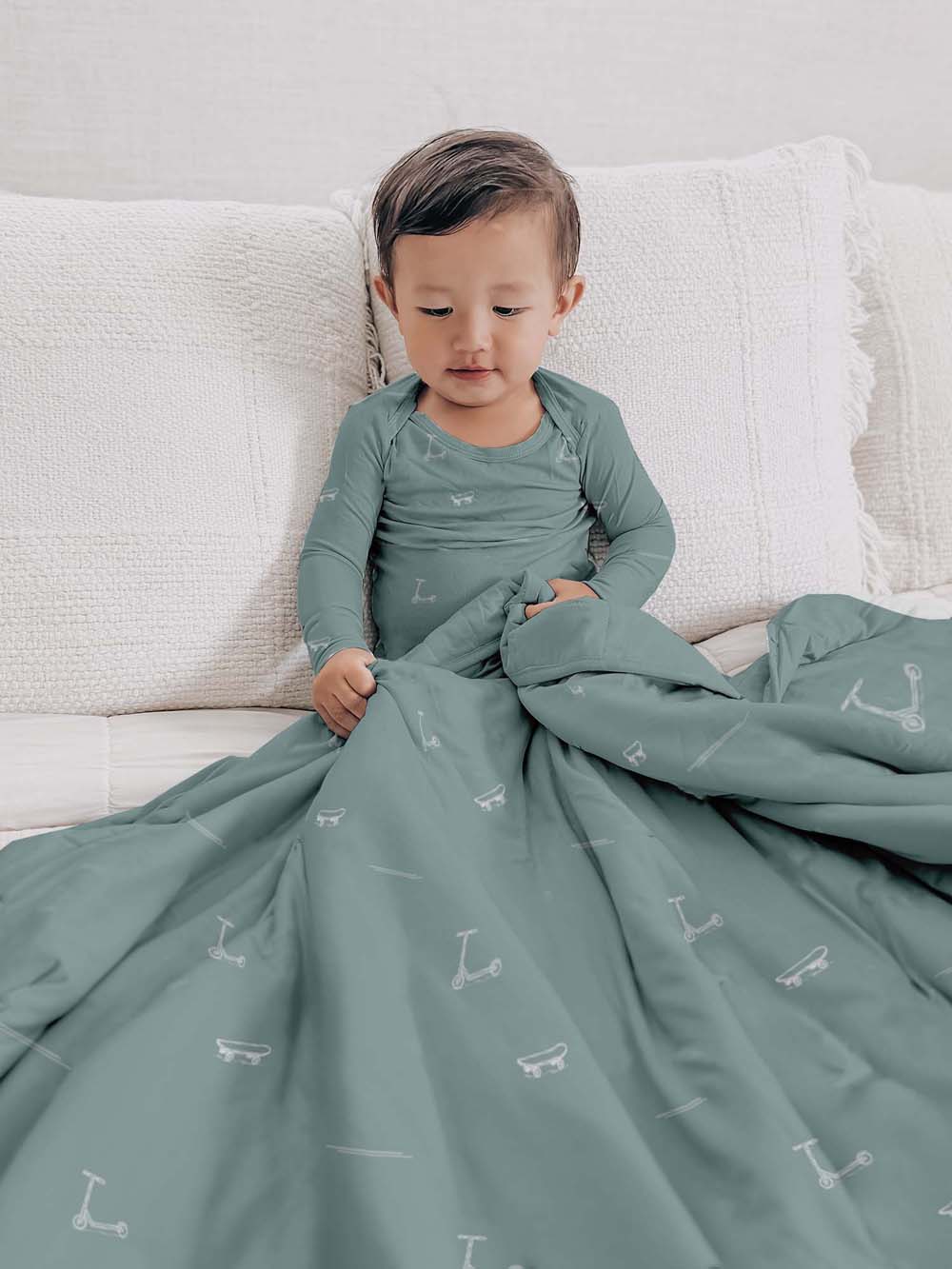 günamüna Mini Cozy Cloud Comforter Baby Blanket 1 TOG - Dash (Min. of 2, multiples of 2)