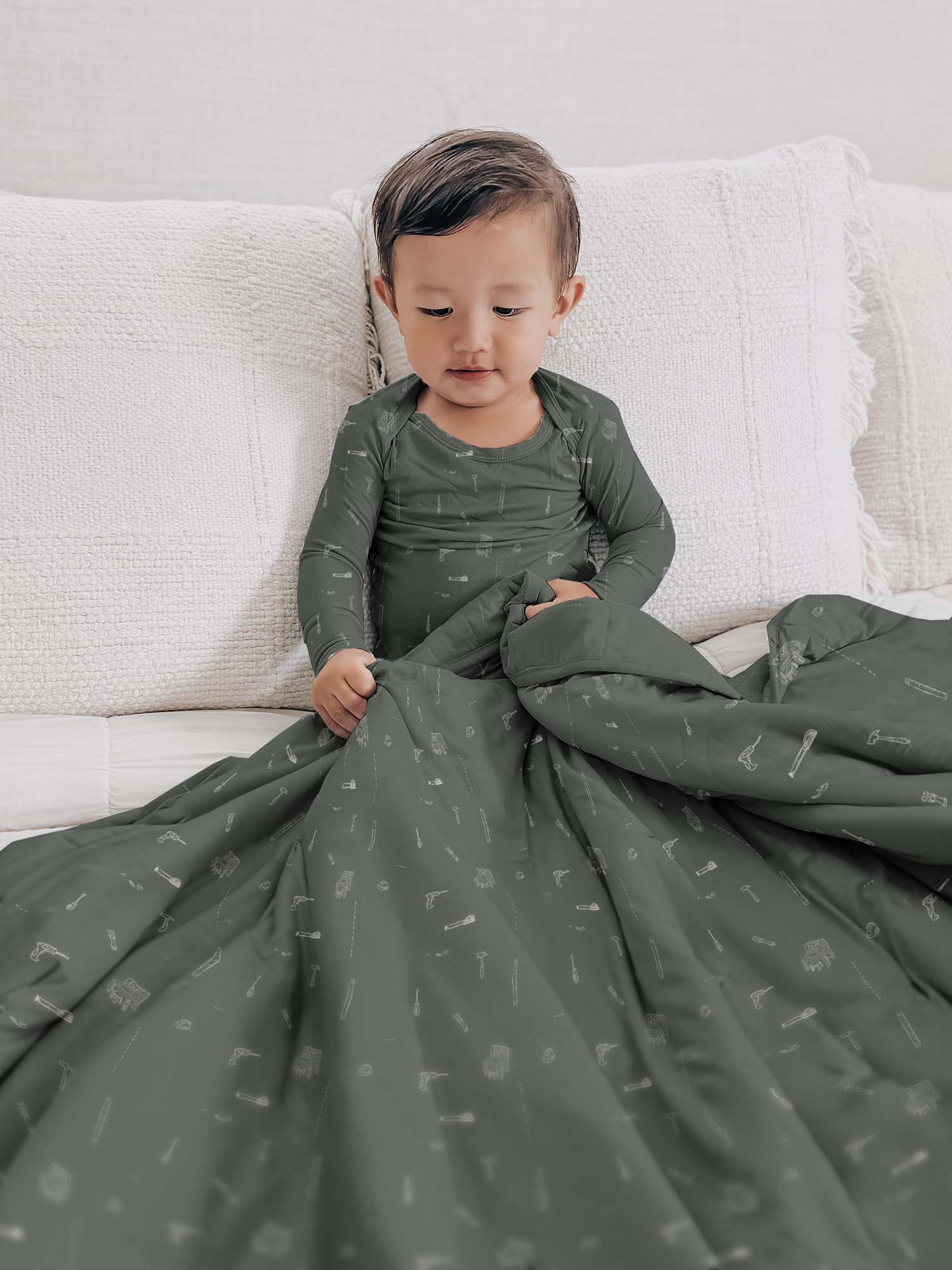 günamüna Mini Cozy Cloud Comforter Baby Blanket 1 TOG - Tools (Min. of 2, multiples of 2) (Copy)