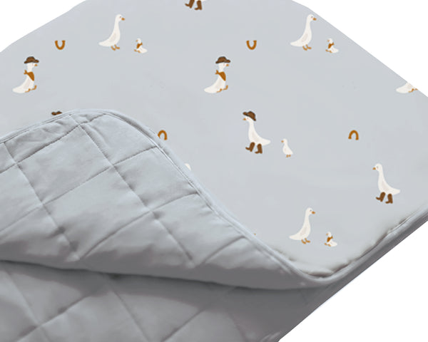 günamüna Toddler Cozy Cloud Comforter Baby Blanket - Cowboy Goose 1 TOG (Min. of 2, multiples of 2)
