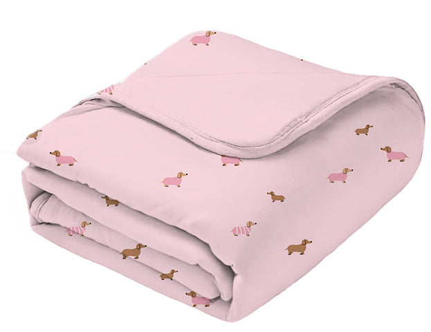 günamüna Toddler Cozy Cloud Comforter Baby Blanket - Girl Dog 2.5 TOG (Min. of 2, multiples of 2)