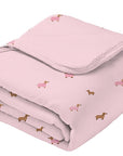 günamüna Toddler Cozy Cloud Comforter Baby Blanket - Girl Dog 2.5 TOG (Min. of 2, multiples of 2)