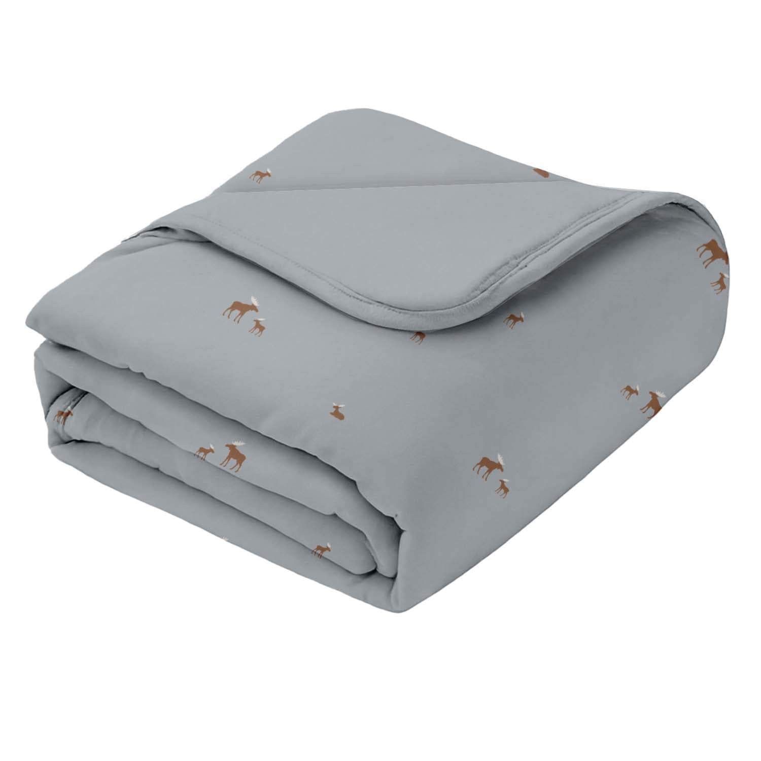 günamüna Toddler Cozy Cloud Comforter Baby Blanket 1 TOG - Moose (Min. of 2, multiples of 2)