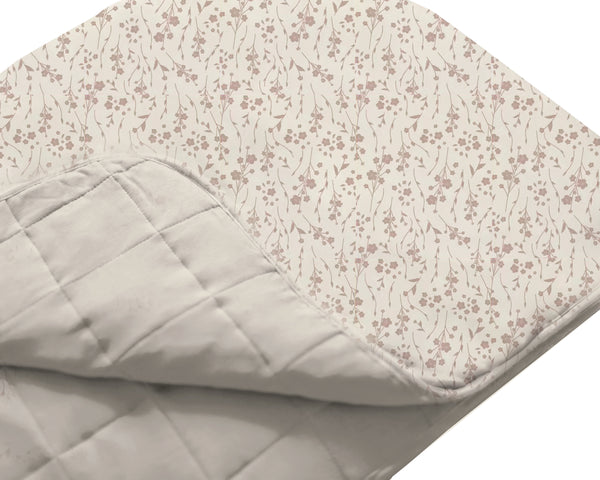 günamüna Cozy Cloud Comforter Baby Blanket Posies 1 TOG (Min. of 2, multiples of 2)