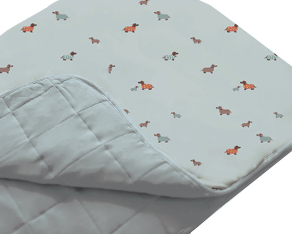 günamüna Toddler Cozy Cloud Comforter Baby Blanket - Woof 1 TOG (Min. of 2, multiples of 2)