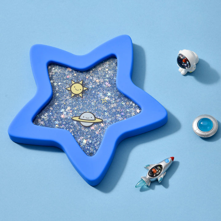 öoci Glowies Small Star - Blue Space (Min. of 2 PK, multiples of 2 PK)