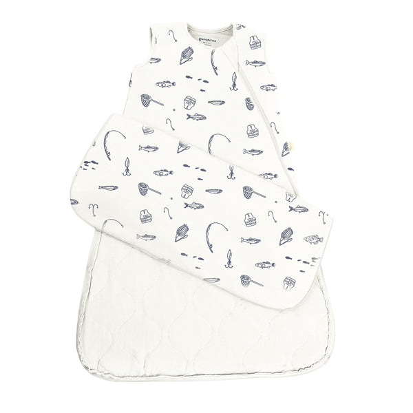 günamüna Sleep Sack Duvet Bamboo Fishing 1 TOG (Min. of 2, multiples of 2)