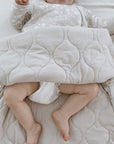 günamüna LONG Sleeve Sleep Sack Duvet Bamboo Magnolia 1 TOG (Min of 2, multiples of 2)