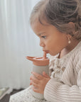 noüka Flip-Top Straw Drinking Bottle 14 Oz Henry Collection - Ice Cream (Sold in Case of 2, Qty of 1=2 products)
