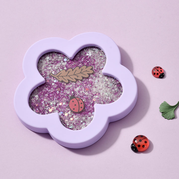 öoci Glowies Small Flower - Purple Ladybug (Min. of 2 PK, multiples of 2 PK)