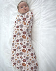 günamüna Swaddle Sleep Sack Duvet Bamboo Bouquet 1 TOG (Min. of 2, multiples of 2)
